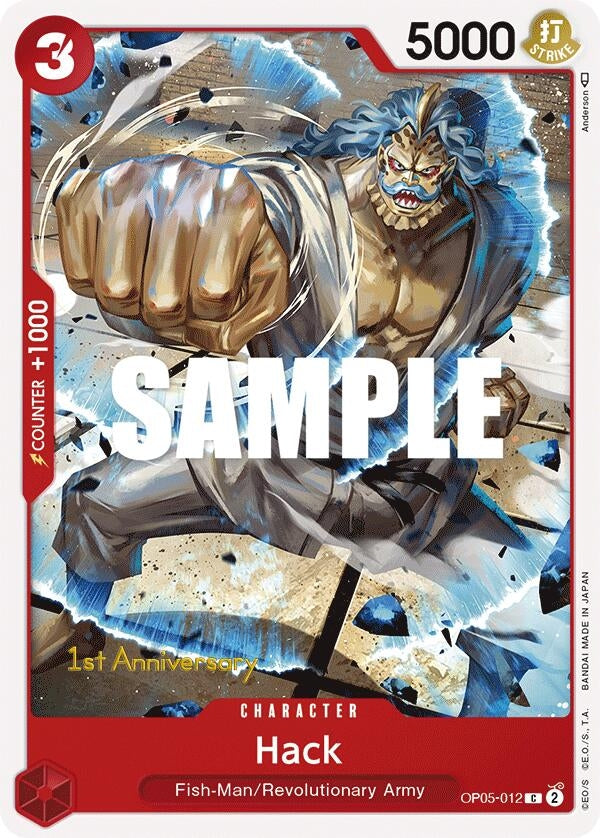 Image for Hack (OP05-012) (OP05 ANN) - One Piece Card Game