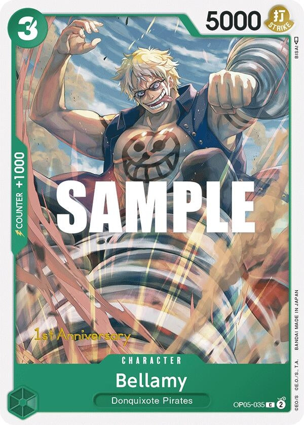 Image for Bellamy (OP05-035) (OP05 ANN) - One Piece Card Game