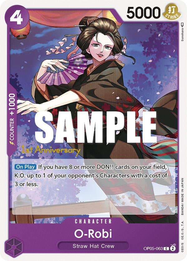 Image for O-Robi (OP05-063) (OP05 ANN) - One Piece Card Game