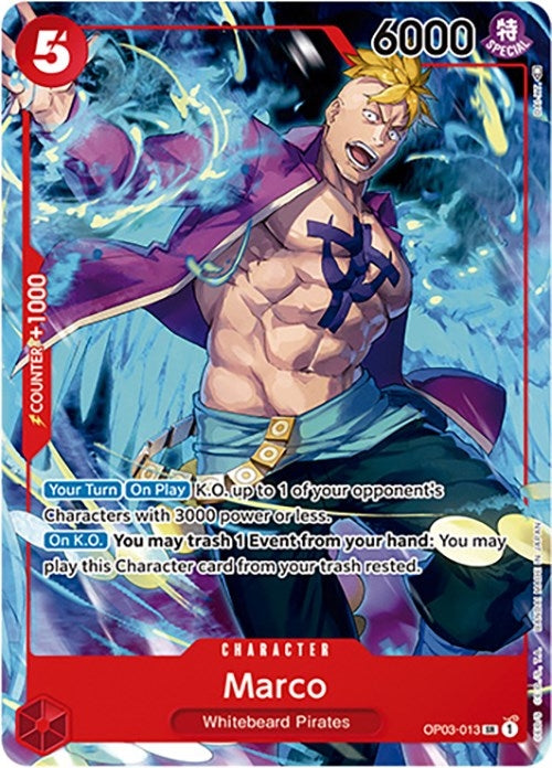 Image for Marco (Japanese 1st Anniversary Set) (OP03-013) (OP-PR) - One Piece Card Game