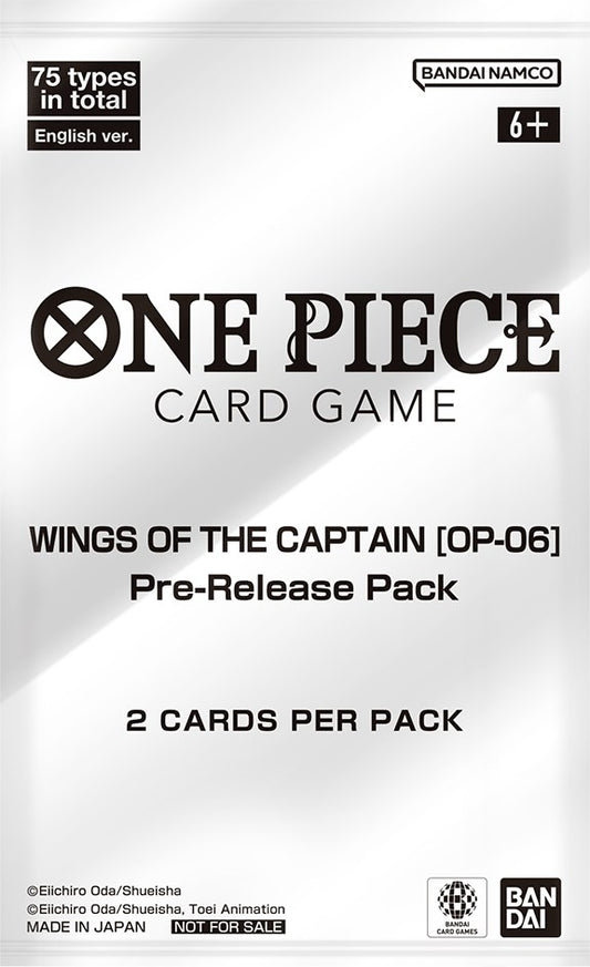 Image for Wings of the Captain - Pre-Release Pack - One Piece Card Game