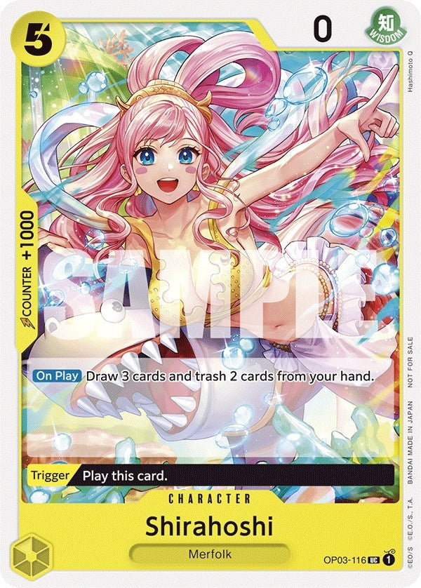 Image for Shirahoshi (Tournament Pack Vol. 6) (OP03-116) (OP-PR) - One Piece Card Game