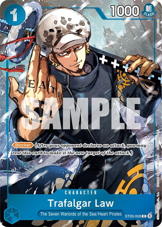 Image for Trafalgar Law (Event Pack Vol. 3) (ST03-008) (OP-PR) - One Piece Card Game