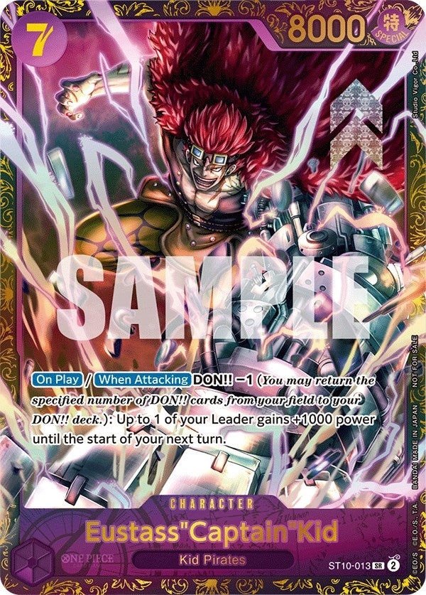 Image for Eustass"Captain"Kid - ST10-013 (ST10-013) (OP-PR) - One Piece Card Game