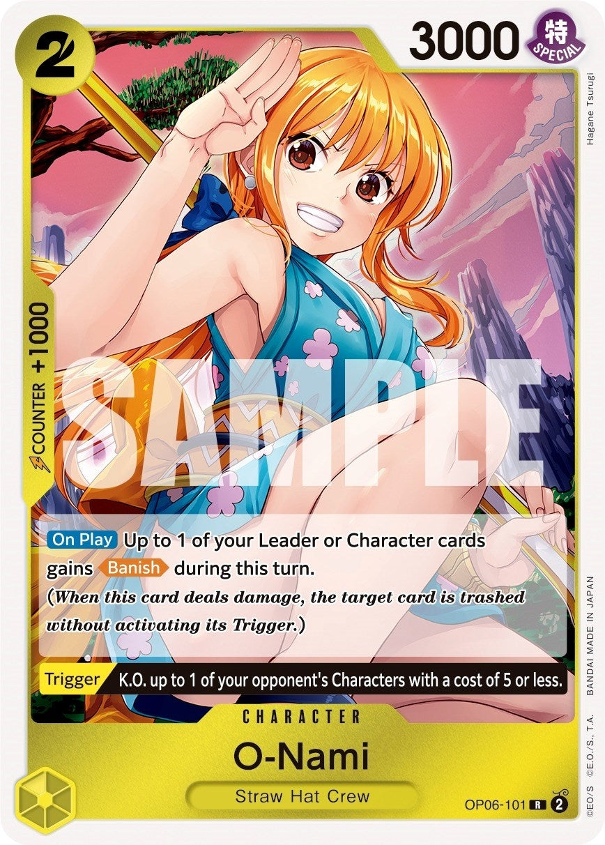 Image for O-Nami (OP06-101) (OP06) - One Piece Card Game