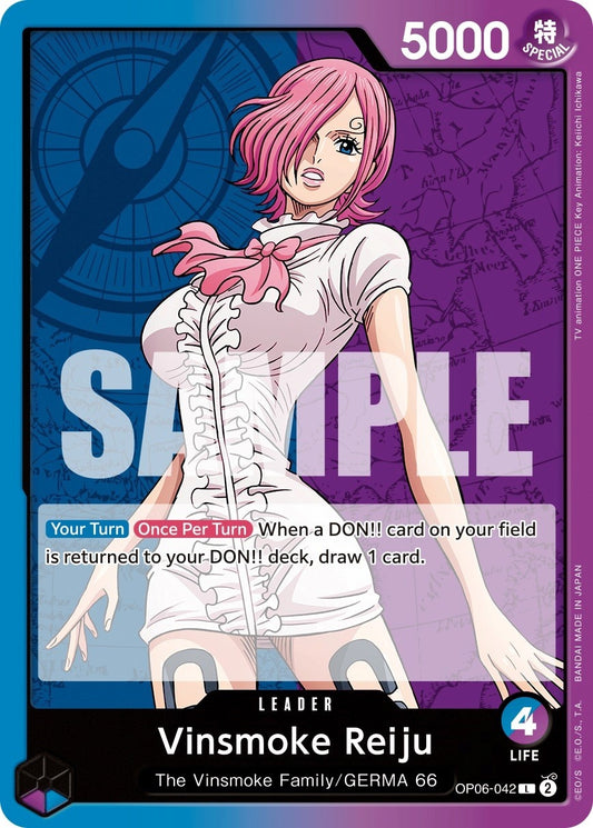 Image for Vinsmoke Reiju (042) (OP06-042) (OP06) - One Piece Card Game
