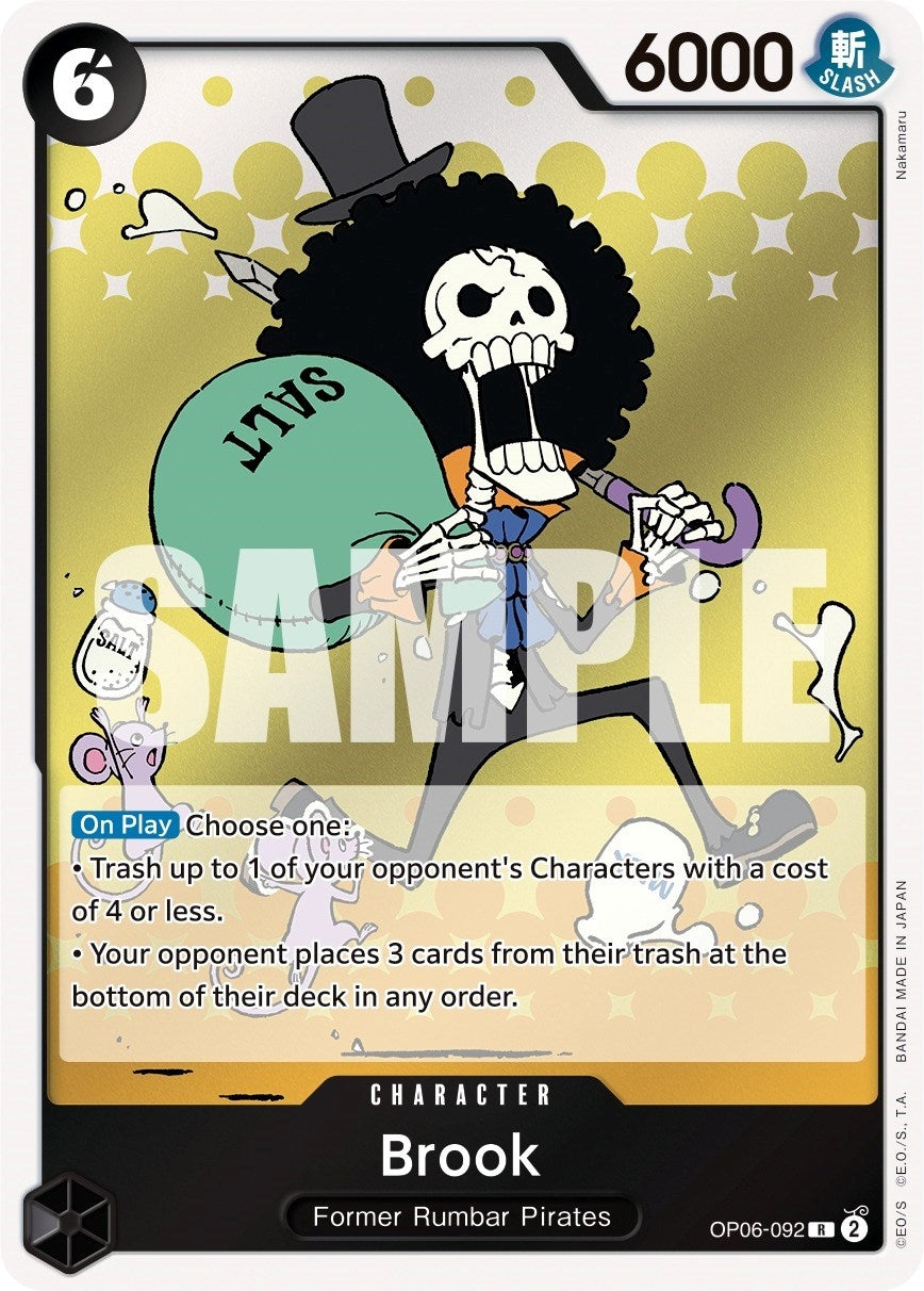 Image for Brook (OP06-092) (OP06) - One Piece Card Game