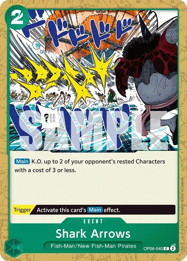 Image for Shark Arrows (OP06-040) (OP06) - One Piece Card Game