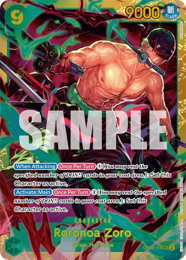 Image for Roronoa Zoro (OP06-118) (OP06) - One Piece Card Game