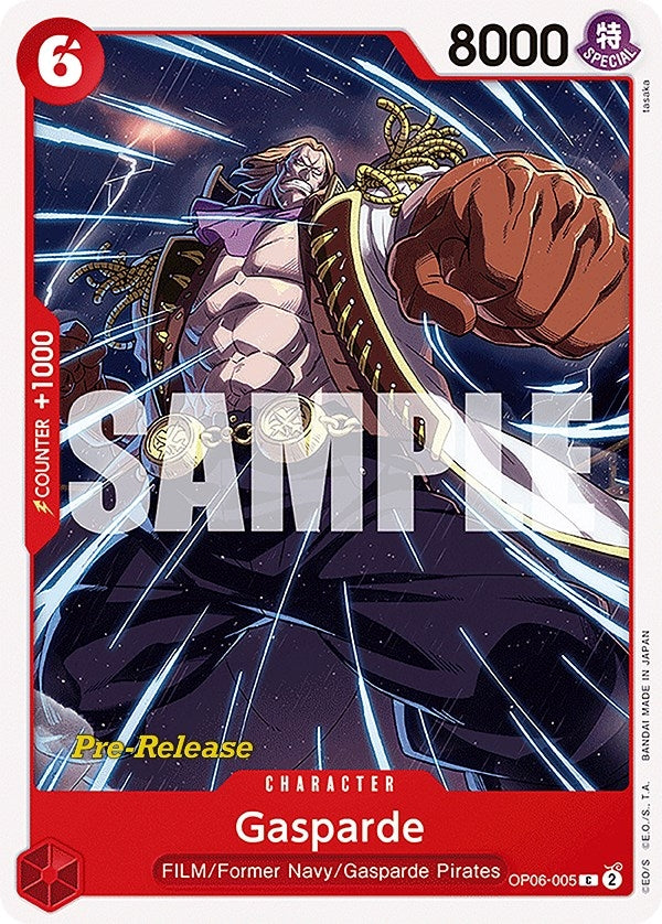 Image for Gasparde (OP06-005) (OP06 PRE) - One Piece Card Game