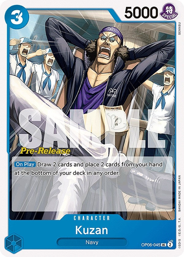 Image for Kuzan (OP06-045) (OP06 PRE) - One Piece Card Game