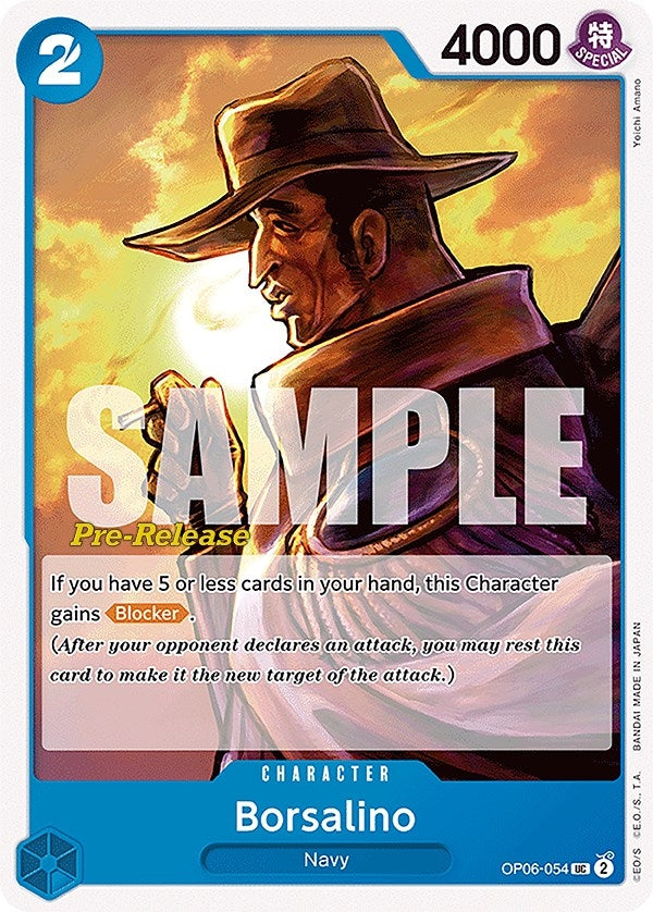 Image for Borsalino (OP06-054) (OP06 PRE) - One Piece Card Game