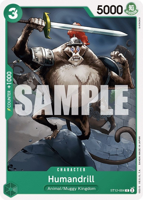 Image for Humandrill (ST12-004) (ST-12) - One Piece Card Game