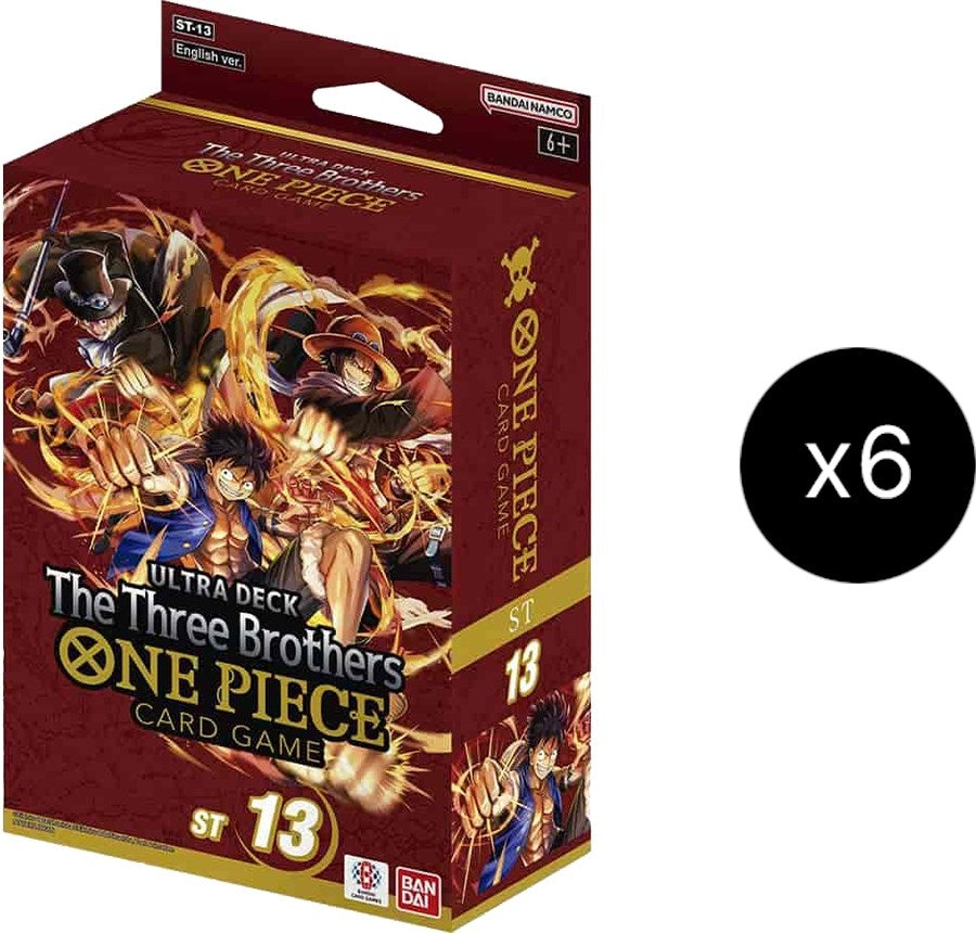 Image for Ultra Deck: The Three Brothers Display - One Piece Card Game