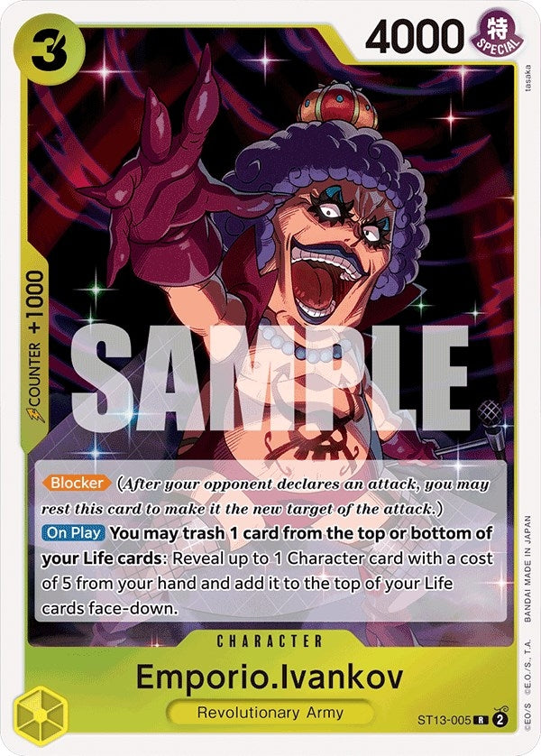 Image for Emporio.Ivankov (ST13-005) (ST-13) - One Piece Card Game