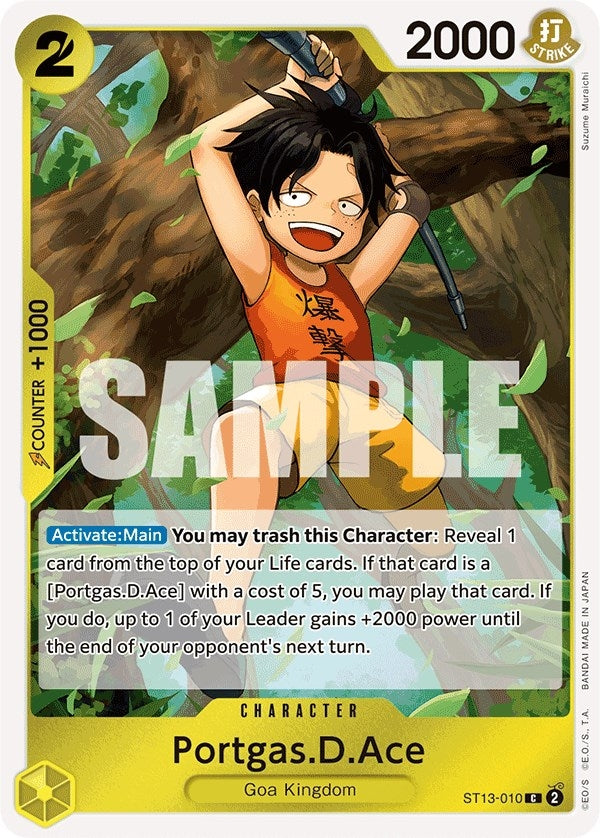 Image for Portgas.D.Ace (010) (ST13-010) (ST-13) - One Piece Card Game