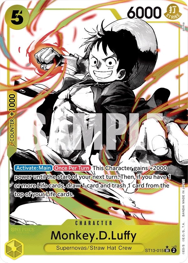Image for Monkey.D.Luffy (015) (Parallel) (ST13-015) (ST-13) - One Piece Card Game