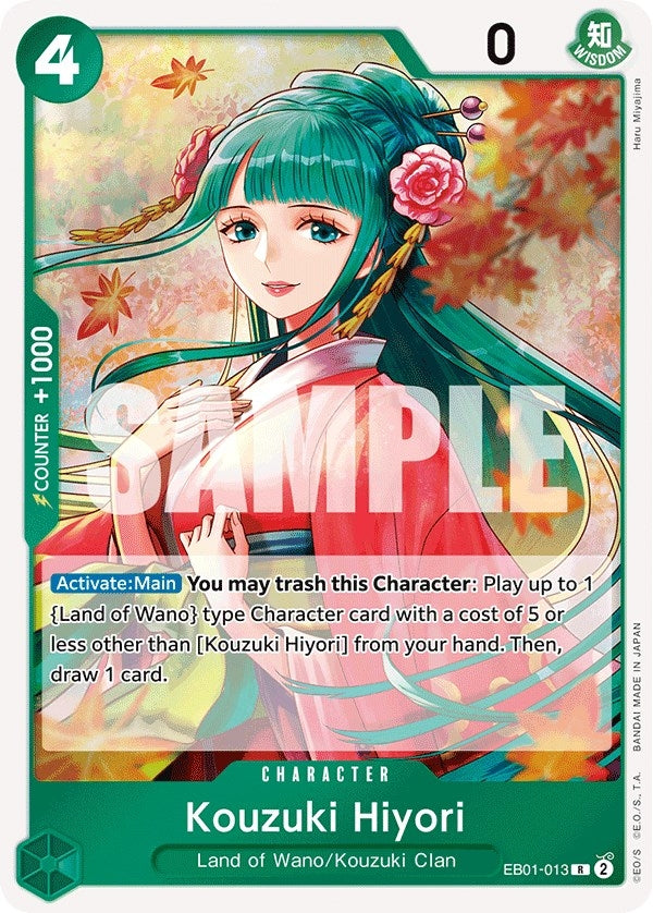 Image for Kouzuki Hiyori (EB01-013) (EB-01) - One Piece Card Game
