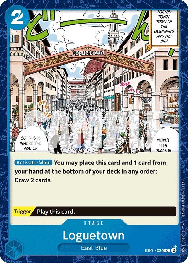 Image for Loguetown (EB01-030) (EB-01) - One Piece Card Game