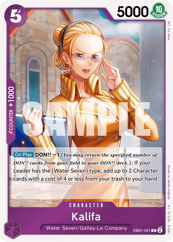 Image for Kalifa (EB01-031) (EB-01) - One Piece Card Game