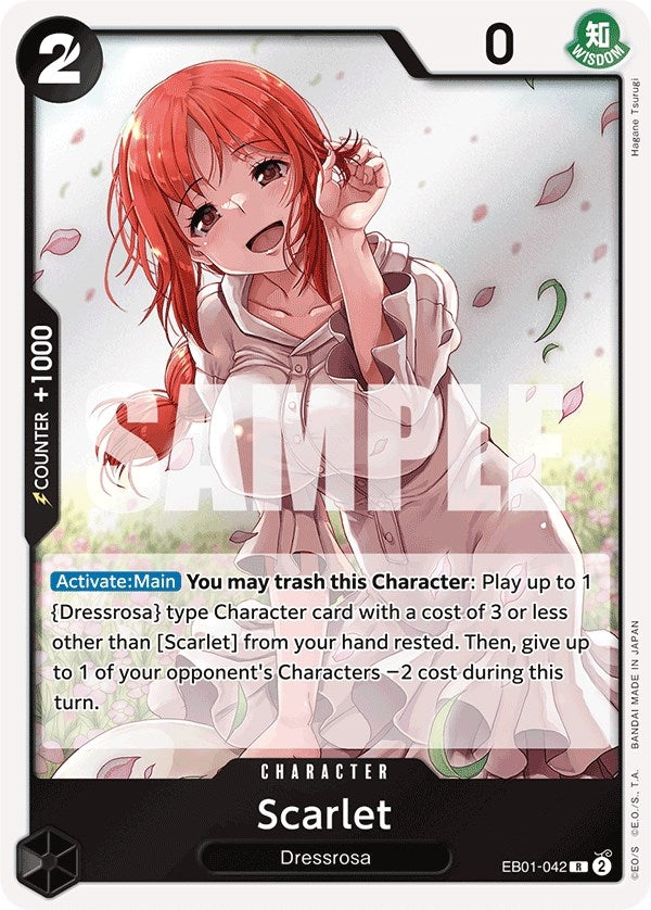 Image for Scarlet (EB01-042) (EB-01) - One Piece Card Game