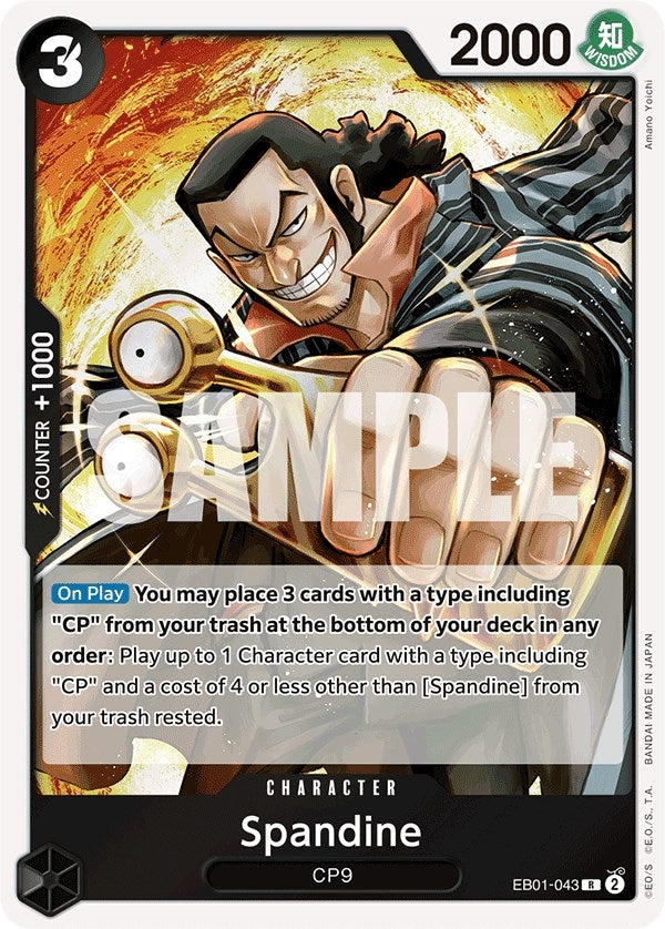 Image for Spandine (EB01-043) (EB-01) - One Piece Card Game