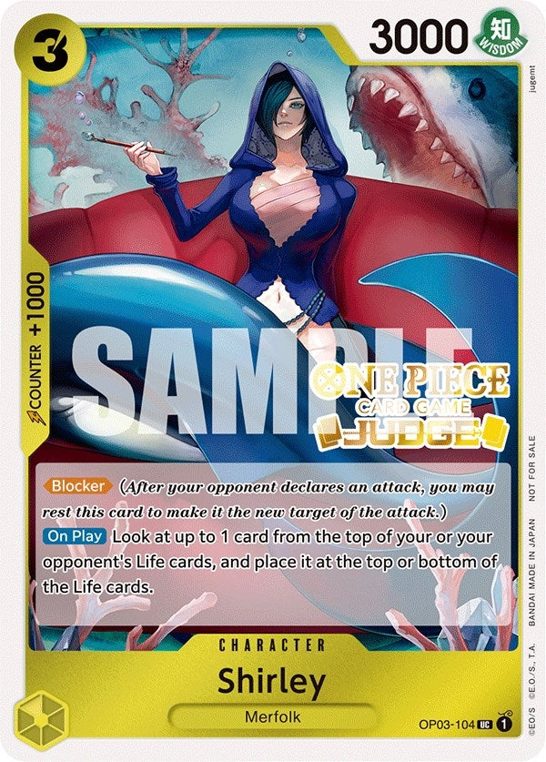 Image for Shirley (Judge Pack Vol. 3) (OP03-104) (OP-PR) - One Piece Card Game