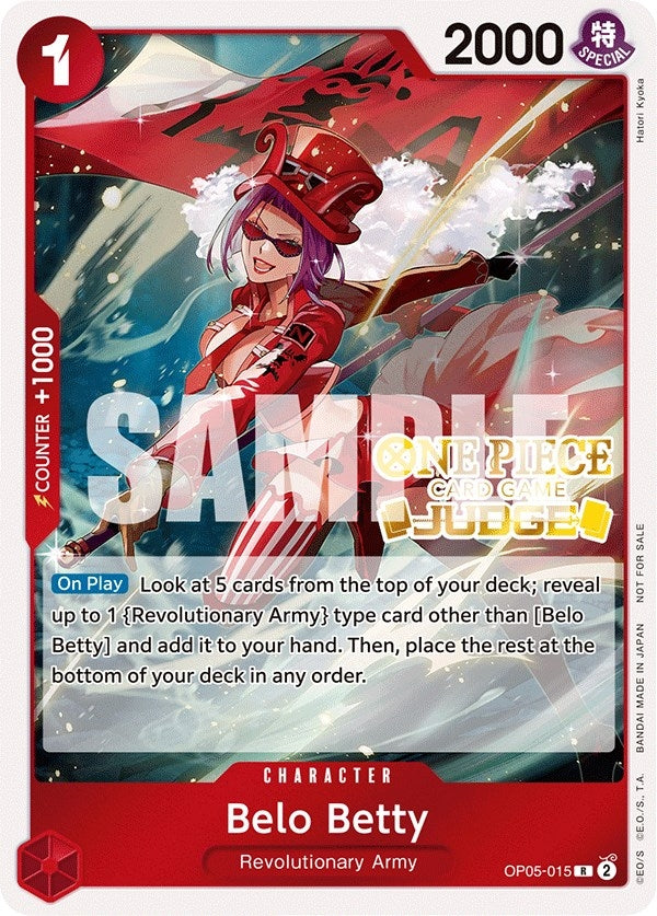 Image for Belo Betty (Judge Pack Vol. 3) (OP05-015) (OP-PR) - One Piece Card Game