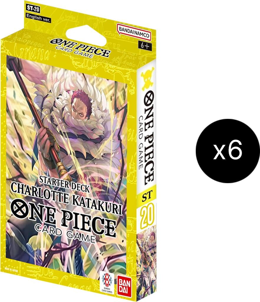 Image for Starter Deck 20: YELLOW Charlotte Katakuri Display - One Piece Card Game