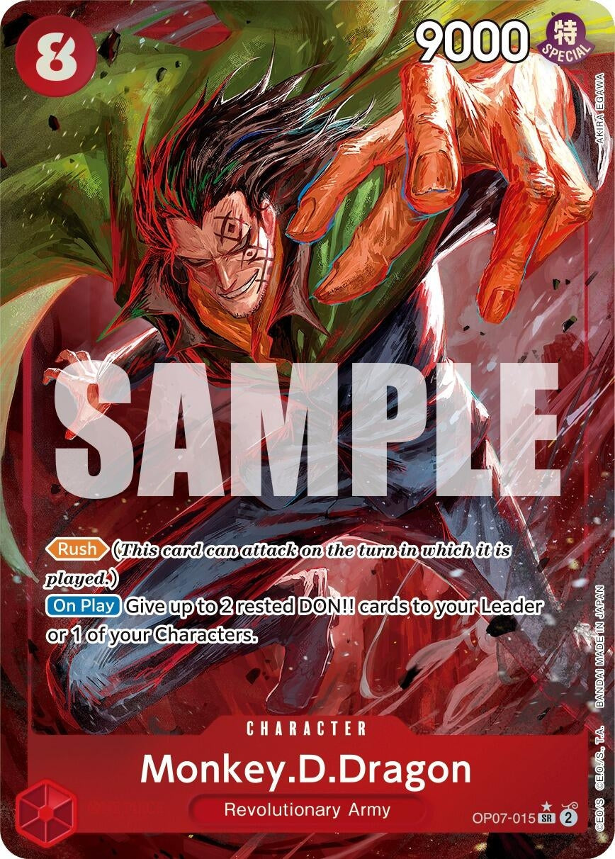 Image for Monkey.D.Dragon (015) (Parallel) (OP07-015) (OP07) - One Piece Card Game
