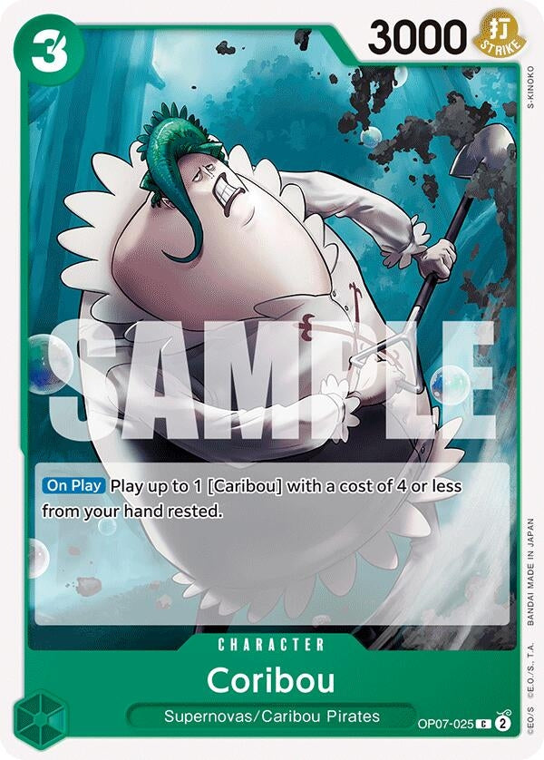 Image for Coribou (OP07-025) (OP07) - One Piece Card Game