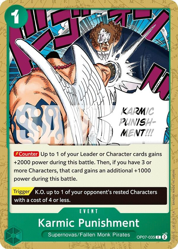 Image for Karmic Punishment (OP07-035) (OP07) - One Piece Card Game