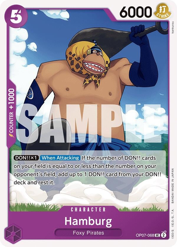 Image for Hamburg (OP07-068) (OP07) - One Piece Card Game