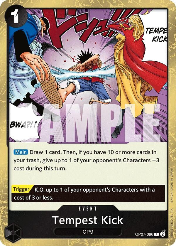 Image for Tempest Kick (OP07-096) (OP07) - One Piece Card Game