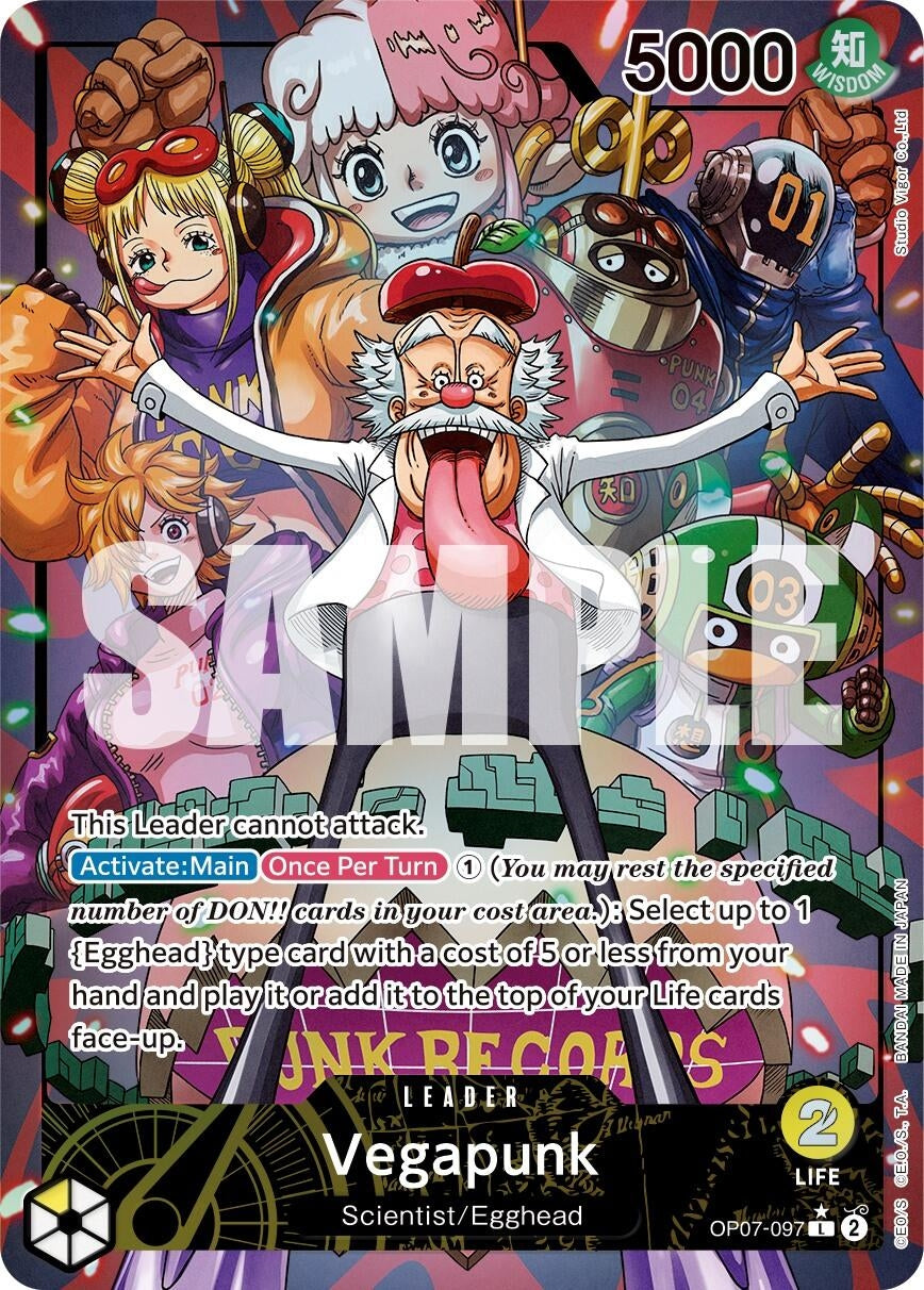 Image for Vegapunk (Parallel) (OP07-097) (OP07) - One Piece Card Game
