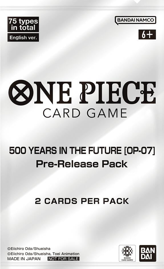 Image for 500 Years in the Future - Pre-Release Pack - One Piece Card Game