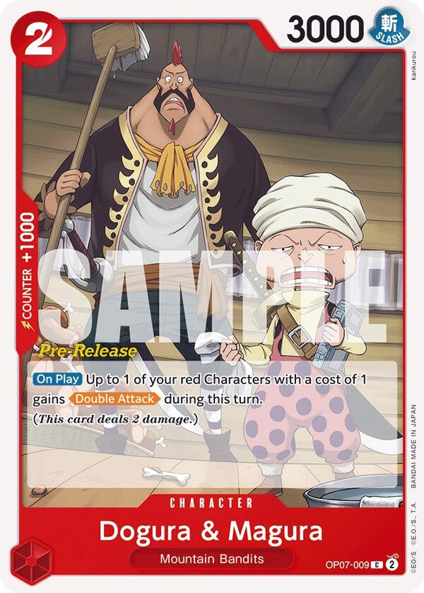 Image for Dogura & Magura (OP07-009) (OP07 PRE) - One Piece Card Game