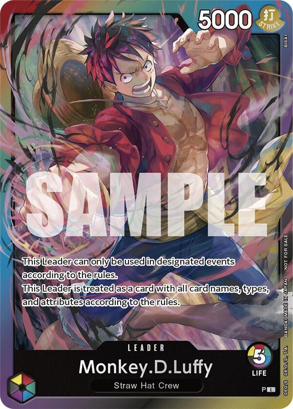 Image for Monkey.D.Luffy (Sealed Battle 2024 Vol. 2) (OP-PR) - One Piece Card Game
