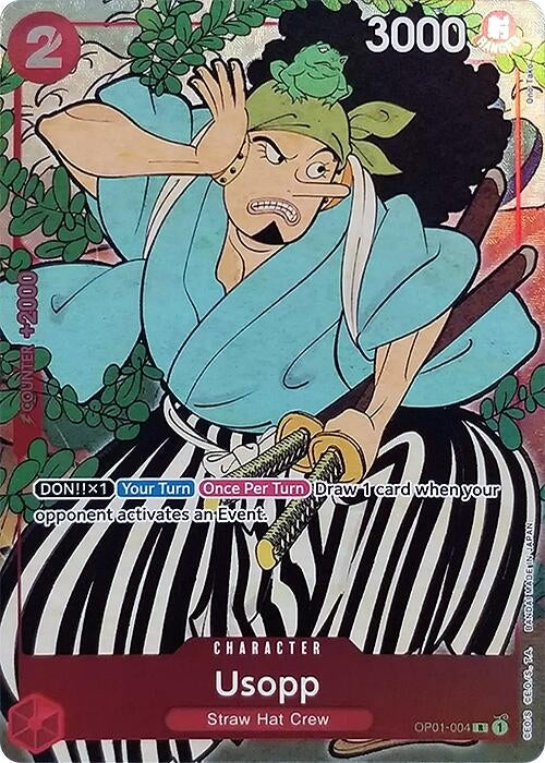 Image for Usopp (English Version 1st Anniversary Set) (OP01-004) (OP-PR) - One Piece Card Game