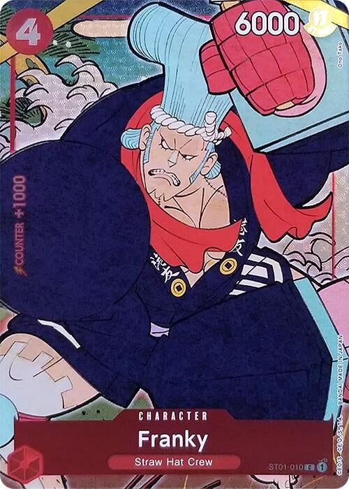 Image for Franky (English Version 1st Anniversary Set) (ST01-010) (OP-PR) - One Piece Card Game