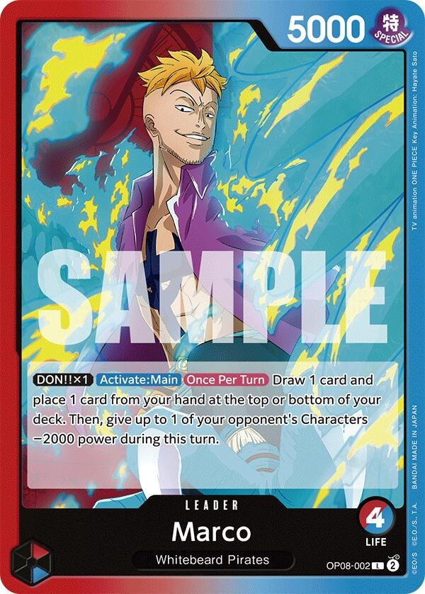 Image for Marco (OP08-002) (OP08) - One Piece Card Game