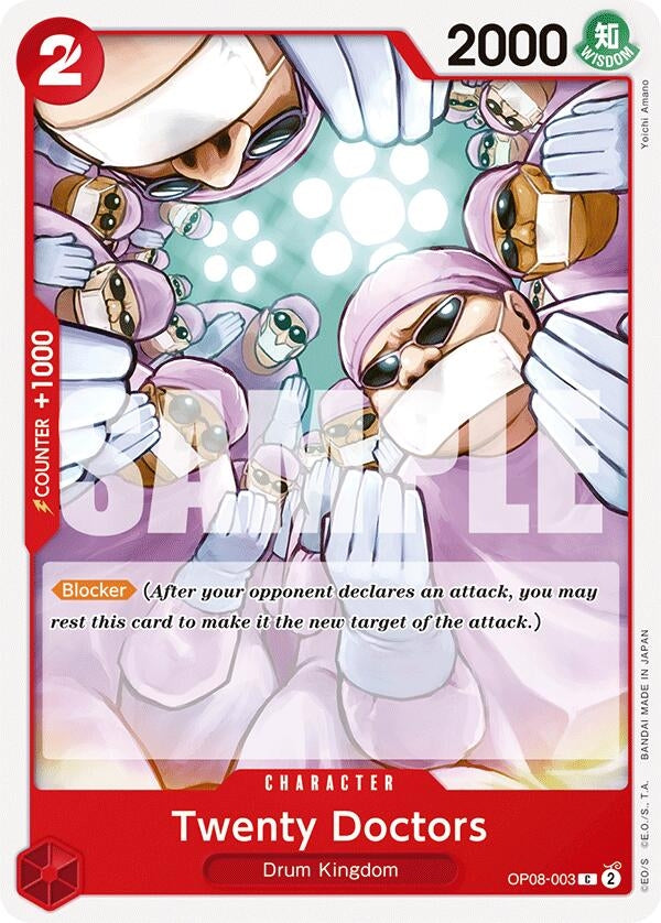 Image for Twenty Doctors (OP08-003) (OP08) - One Piece Card Game