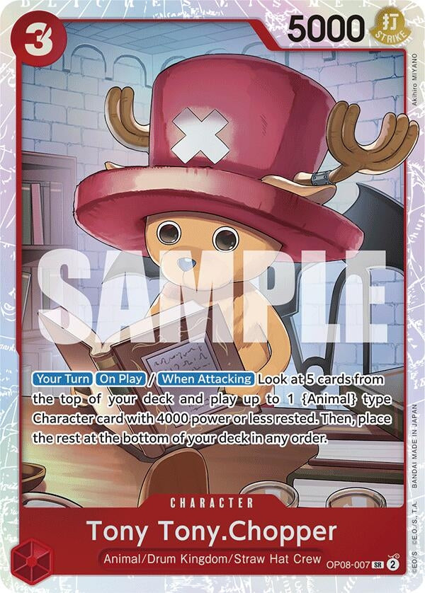 Image for Tony Tony.Chopper (007) (OP08-007) (OP08) - One Piece Card Game