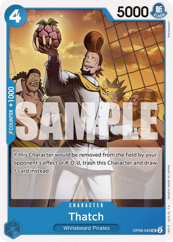 Image for Thatch (OP08-045) (OP08) - One Piece Card Game