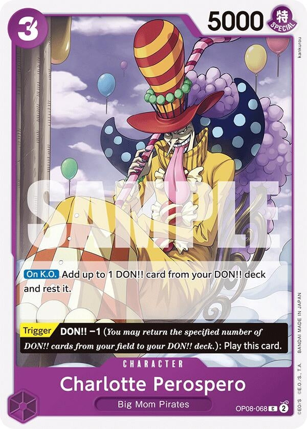 Image for Charlotte Perospero (OP08-068) (OP08) - One Piece Card Game