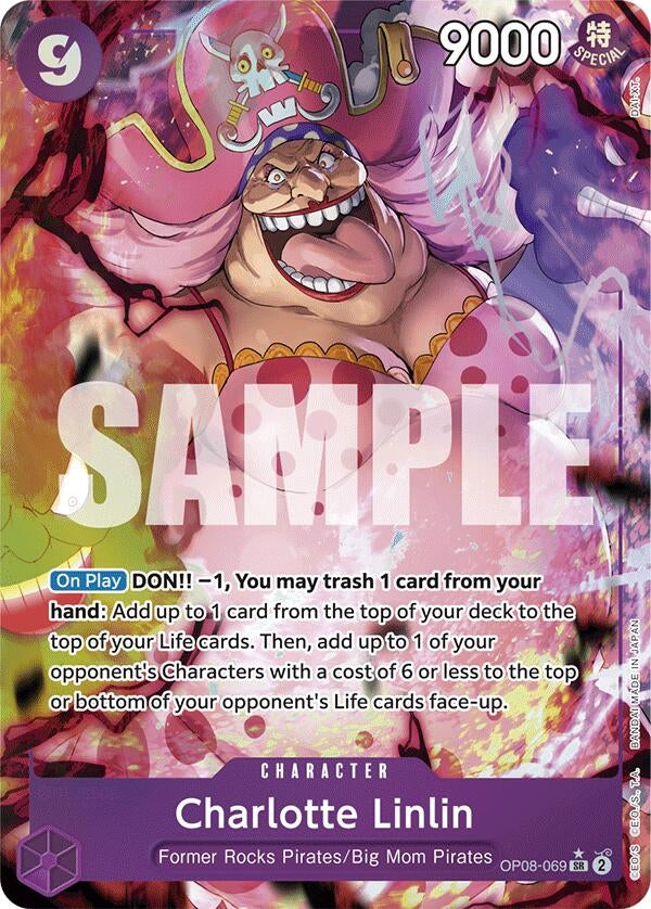 Image for Charlotte Linlin (Parallel) (OP08-069) (OP08) - One Piece Card Game