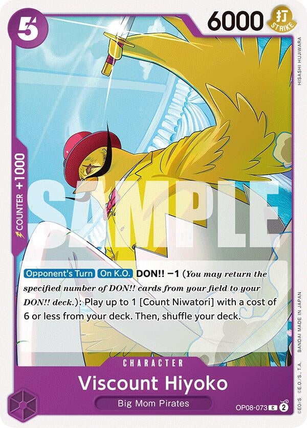 Image for Viscount Hiyoko (OP08-073) (OP08) - One Piece Card Game