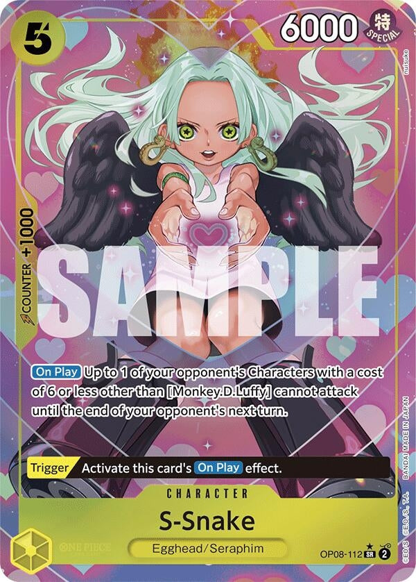 Image for S-Snake (Parallel) (OP08-112) (OP08) - One Piece Card Game