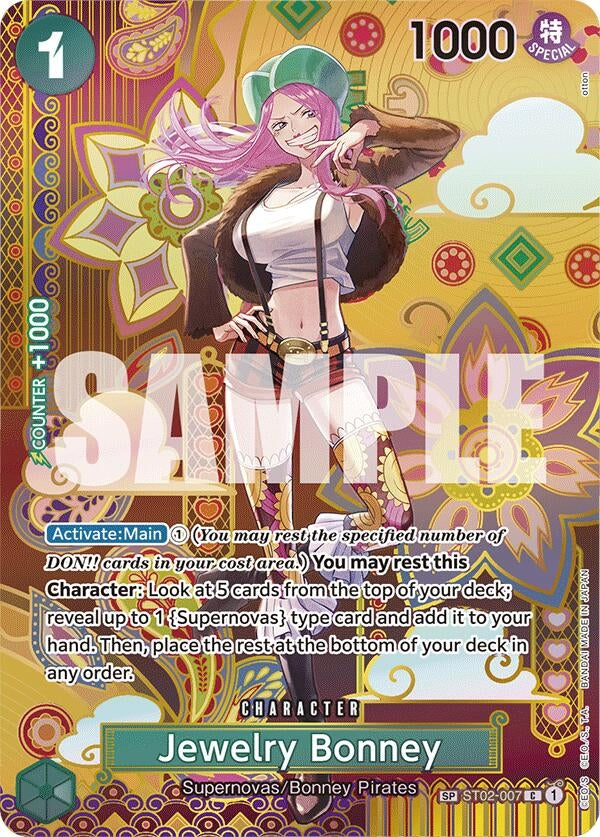 Image for Jewelry Bonney (SP) (ST02-007) (OP08) - One Piece Card Game