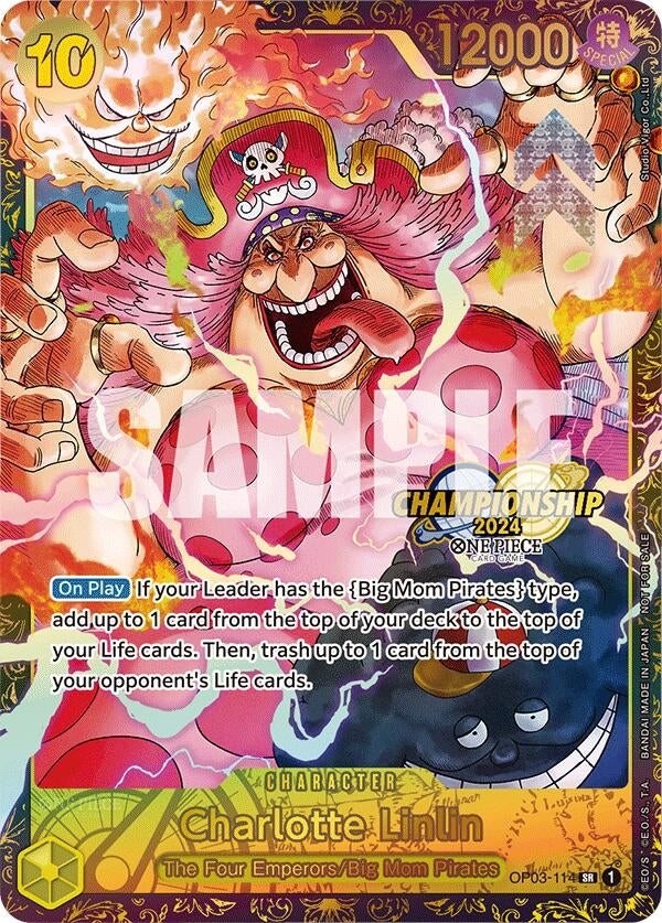 Image for Charlotte Linlin (Championship 2024) (OP03-114) (OP-PR) - One Piece Card Game